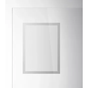 DURABLE DURAFRAME SUN A4 zilver zelfklevend UV-bestendig informatieframe, 2-pack 484123