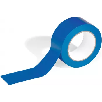 DURABLE DURALINE® BASIC vloermarkeerband 50 mm x 16 m blauw 104406