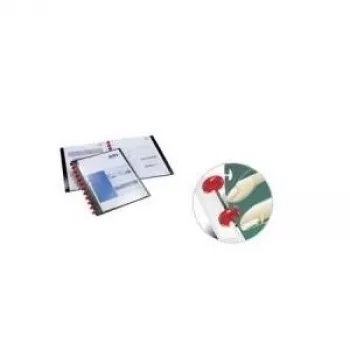 DURABLE DURALOOK® EASY PLUS A4 presentatiemap 20 hoesjes zwart 242701