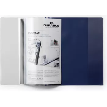 DURABLE DURAPLUS A4+ presentatiemappen, transparant, 25-pack 257907