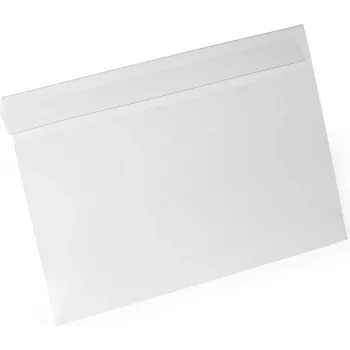 DURABLE HARD COVER A4 liggend identificatiehoes met vouw, transparant 116319