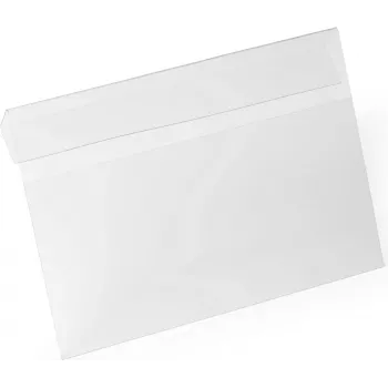 DURABLE HARD COVER A5 liggend paspoorthoesje met vouw, transparant 116219