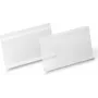 DURABLE HARD COVER zelfklevende etuihouder A5 liggend, transparant, 10-pack 118319