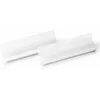 DURABLE HARD COVER zelfklevende etikettenhoes A6 liggend transparant, 10/VE 118219
