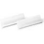 DURABLE HARD COVER zelfklevende etikettenhoes A6 liggend transparant, 10/VE 118219