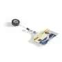 DURABLE ID-kaarthouder met uittrekbare jojo voor 1 kaart, 10-pack 801119