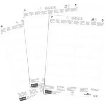 DURABLE inleglabels 100x38 mm, 1-pack (102202)