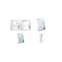 DURABLE L-vormige A4 staand display, transparant acryl, 2-pack 859619