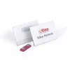 DURABLE magnetisch naambord 90 x 54 mm, transparant, 25 per verpakking 811719