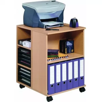 DURABLE multifunctionele wagen open 528x748x592mm beuken