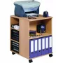 DURABLE multifunctionele wagen open 528x748x592mm beuken