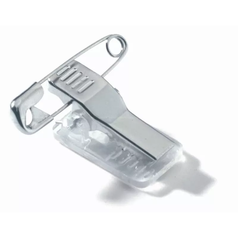 DURABLE naamkaarthouder 40x75 mm met combi-clip, acryl, transparant, 25/VE (812119)