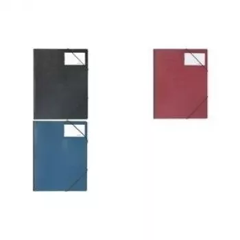 DURABLE PREMIUM hoekmap DIN A4 zwart met elastische hoekelastieken 232001