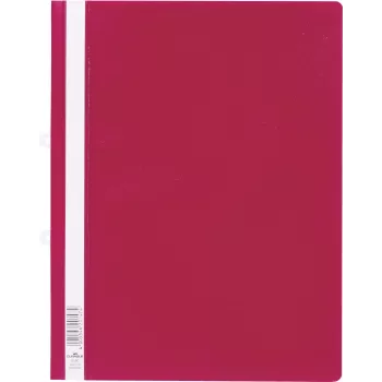 DURABLE presentatiemap met hefstrip A4+ transparant, 25-pack 258003