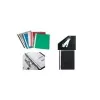DURABLE rapportmap A4 transparant polypropyleen met heftclip, 30 blad 258002