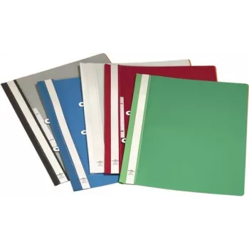 DURABLE Report File met hefboom A4+ transparant, 25-pack 258005