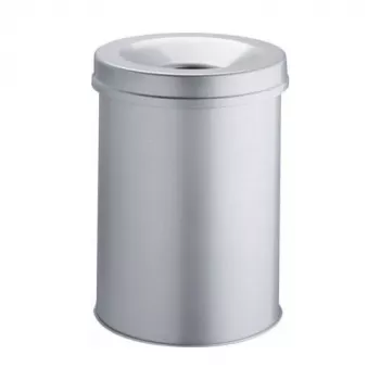 DURABLE Safe ronde afvalemmer 30 liter grijs