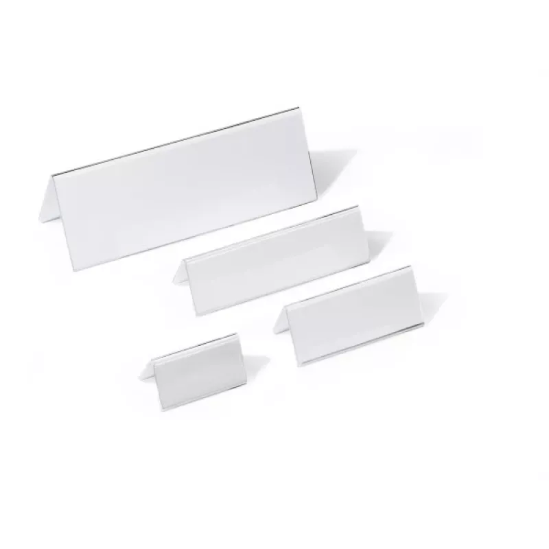 DURABLE tafelnaambord houder A4 105/210x297 mm acryl transparant 10 stuks 803519