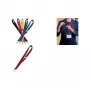 DURABLE Textiel lanyard 20 met karabijnhaak 813707, blauw, verpakking van 10
