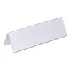DURABLE VISIFIX® tafelnaambord tafelstandaard 61/122x210 mm, transparant PVC, 25-pack (805219)