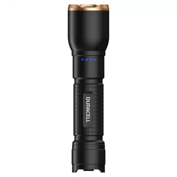 Duracell DF750R zaklamp zwart