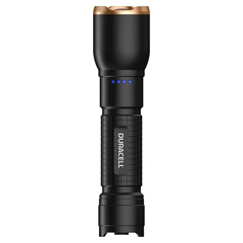 Duracell DF750R zaklamp zwart