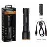 Duracell DF750R zaklamp zwart