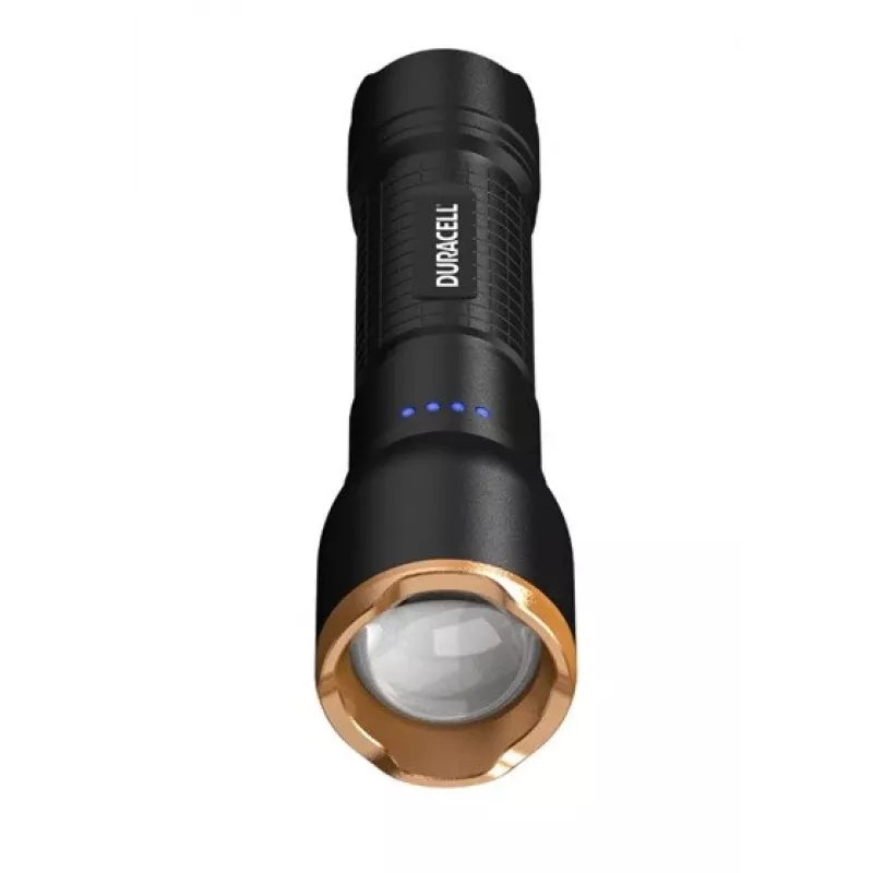 Duracell DF750R zaklamp zwart