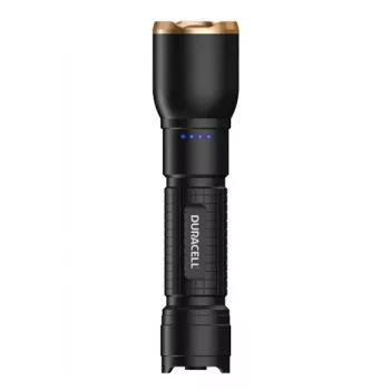 Duracell DF750R zaklamp zwart