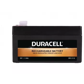 Duracell DR1.3-12 12V 1.3Ah VRLA-batterij – onderhoudsvrije AGM oplaadbaar