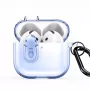 Dux Ducis Apple AirPods 4 PECL Series PC+TPU hoesje met haakje blauw