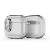 Dux Ducis Apple AirPods 4 PECL Series PC+TPU Cover met Haakje Grijs