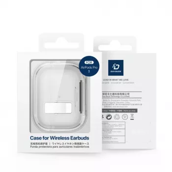 Dux Ducis Apple AirPods Pro 3 PC+TPU Hoesje Clear