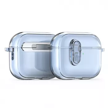 Dux Ducis Apple AirPods Pro 3 PECL Series PC+TPU cover met haakje blauw