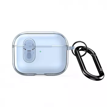 Dux Ducis Apple AirPods Pro 3 PECL Series PC+TPU cover met haakje blauw