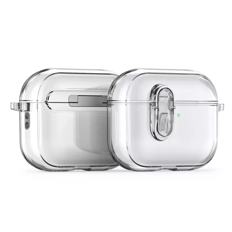 Dux Ducis Apple AirPods Pro 3 PECL Series PC+TPU Cover met haakje transparant