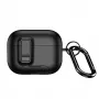 Dux Ducis Apple AirPods Pro 3 PECQ Series PC+TPU cover met haakje zwart