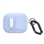 Dux Ducis Apple AirPods Pro 3 PECQ Series PC+TPU cover met haakje wit blauw