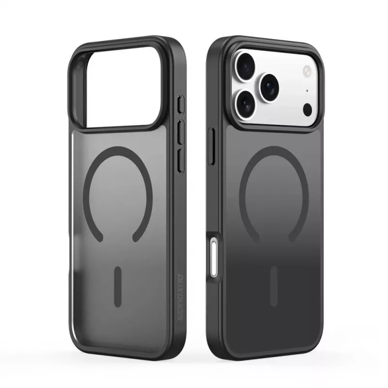 Dux Ducis Apple iPhone 17 Pro Max YIND PC+TPU Case met MagSafe Zwart