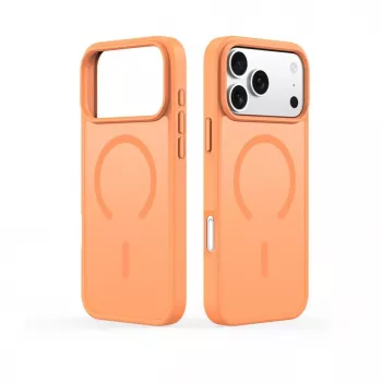 Dux Ducis Apple iPhone 17 Pro YIND PC+TPU hoesje met MagSafe oranje
