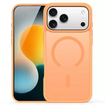 Dux Ducis Apple iPhone 17 Pro YIND PC+TPU hoesje met MagSafe oranje