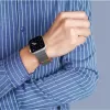 Dux Ducis Apple magnetic strap watch strap 7/6/5/4/3/2 / SE (41/40/38mm) magnetic grijs oranje