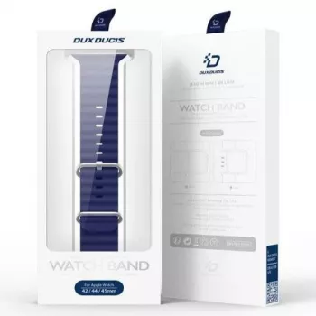 Dux Ducis Apple siliconen band voor Apple Watch 38/40/41/42mm navy blue