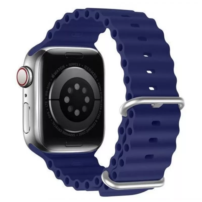 Dux Ducis Apple siliconen band voor Apple Watch 38/40/41/42mm navy blue