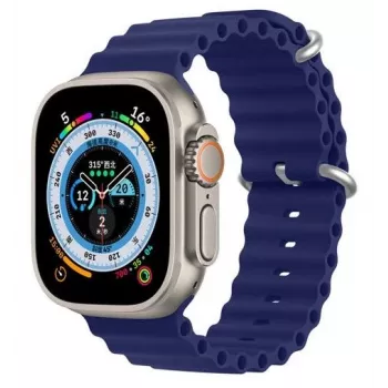 Dux Ducis Apple siliconen band voor Apple Watch 38/40/41/42mm navy blue