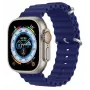 Dux Ducis Apple siliconen band voor Apple Watch 38/40/41/42mm navy blue