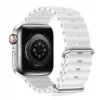 Dux Ducis Apple Siliconen Armband voor Apple Watch 42/44/45/46/49MM wit