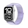 Dux Ducis Apple Watch 38/40/41/42MM YE nylon gevlochten loop polsbandje paars