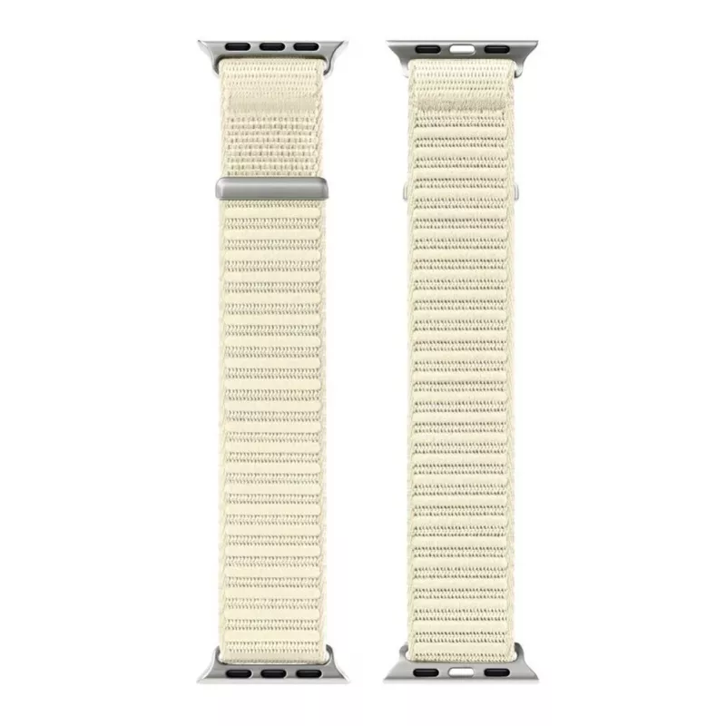Dux Ducis Apple Watch 38/40/41/42mm YE Nylon Braided Loop Polsbandje Starlight