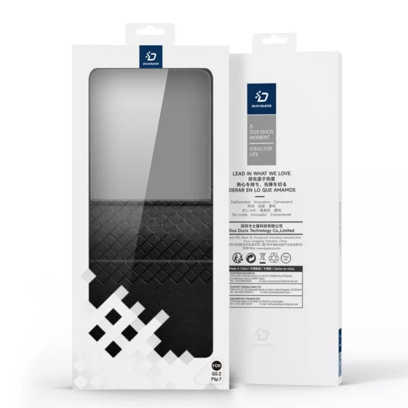 DUX DUCIS brilhoesje voor Samsung Galaxy Z Flip7 5G - zwart
